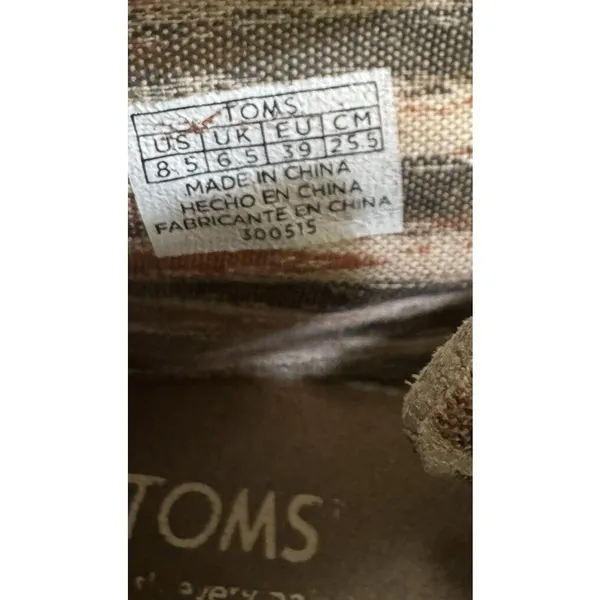 Toms Boots Women’s‎ Kala Chukka Wedge Ankle Suede Lace Up Booties Beige Size 8.5 - Image 4
