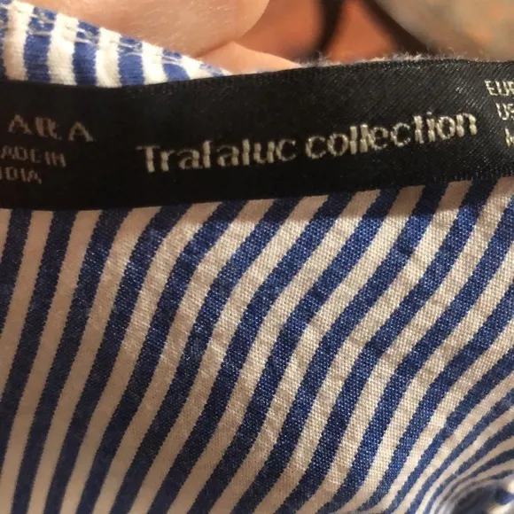 Zara trafaluc striped dress - Image 4