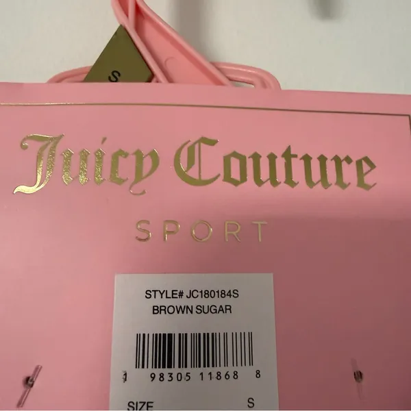 Juicy Couture sport brown sugar Chocolate Lounge Set / sweatshirt & leggings S - Image 4