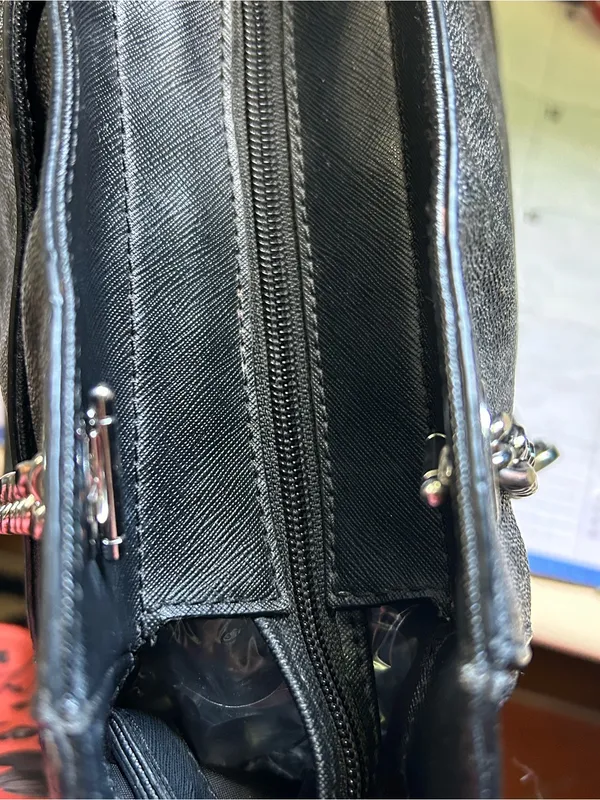 Michael Kors Black Monogram Tote Shoulder Bag - Image 13