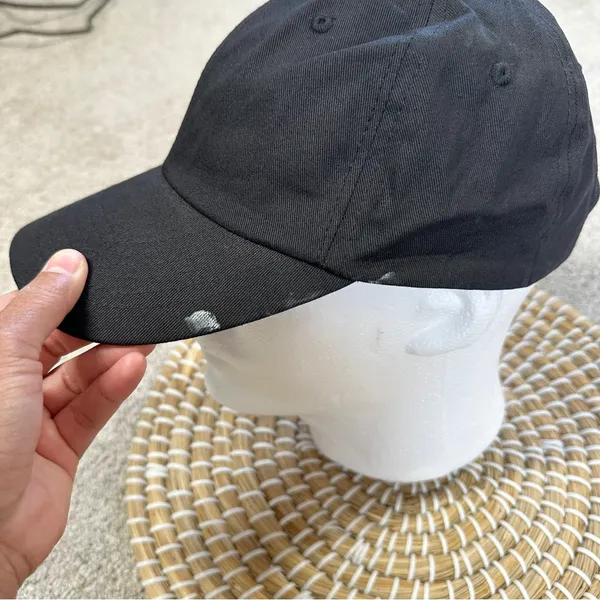 Figs Women’s Baseball Hat Cap Adjustable Strap Back in Black - Image 5