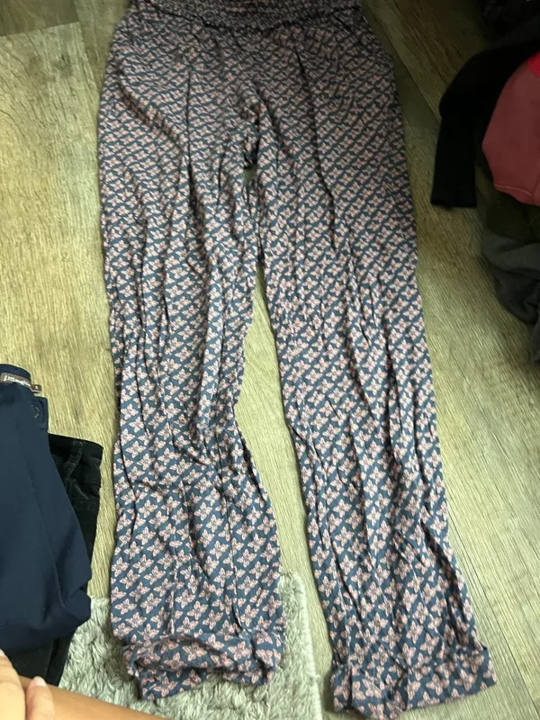 Anthropologie Boho print pants size M - Image 3