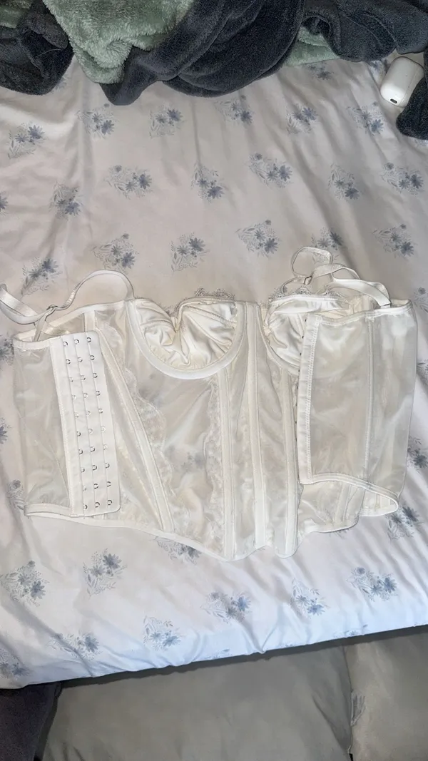 White Corset Top - Image 2