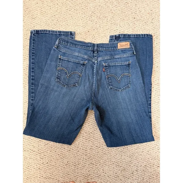 Levi's‎ 515 Bootcut Jeans Women's 8 W29 Medium Wash Stretch Denim - Image 8