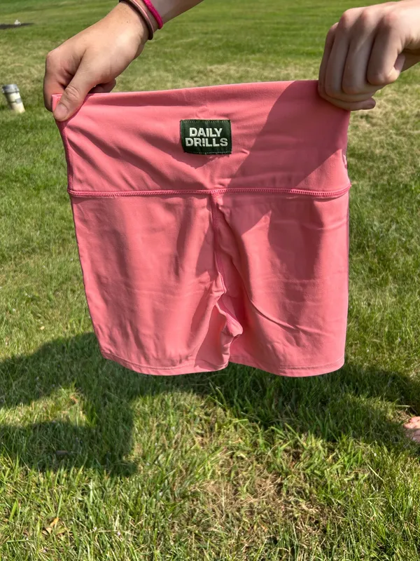 Pink Daily Drills Shorts - Image 7