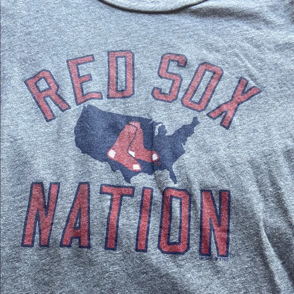 Tailgate Gray Red Sox Nation Women's Tee - Image 5