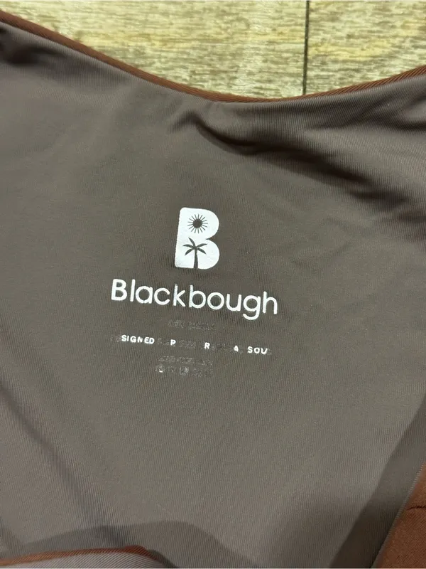 Blackbough Swim Bikini Set Cocoa Brown Willow Top & Maui Bottoms Size Medium - Image 3