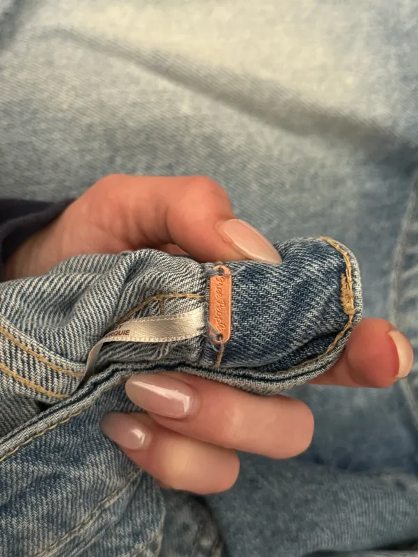 Free People Jean Skirt Denim - Image 4