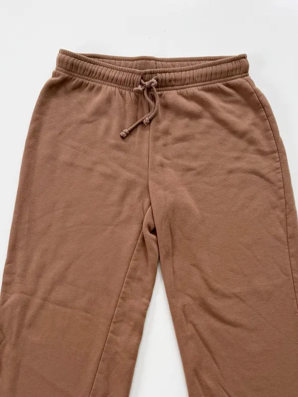 Z Supply Wide-Legged Brown Sweats Size Medium - Image 2