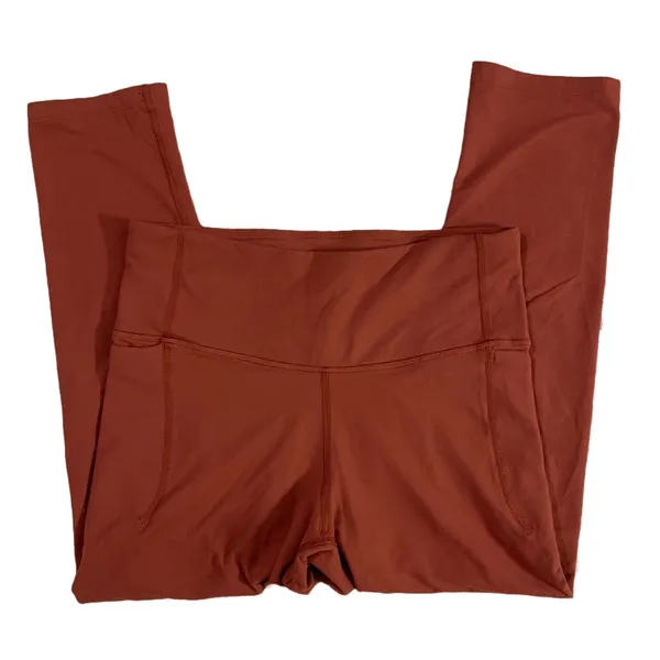 Under Armour Leggings Pants Meridian Cropped Leggings Cinna Red‎ Size M - Image 3