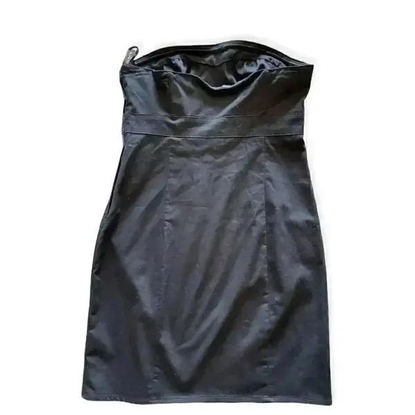 H&M Women Sleeveless A Line Black Dress Sz 10 - Image 2