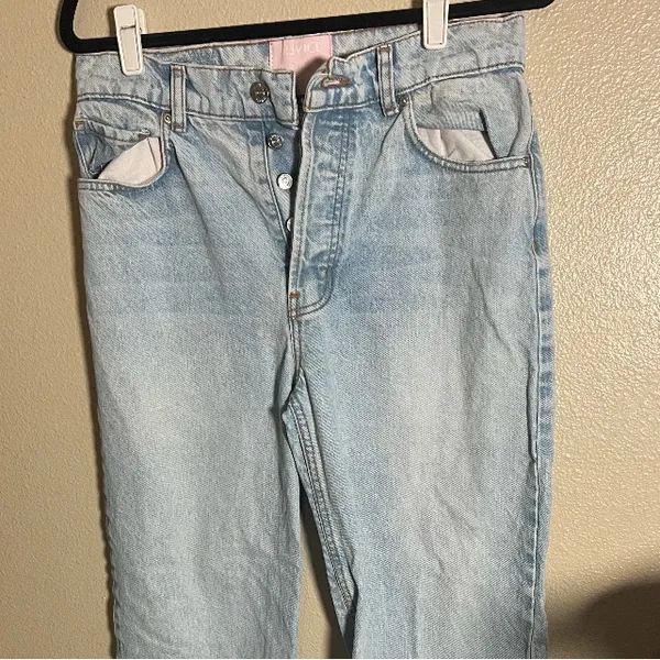 REVICE Sky Blue‎ Relaxed Light Washed Jeans size 29 - Image 2