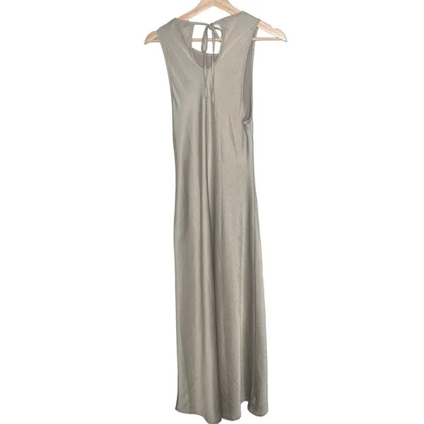 New Women’s House Of Harlow 1960 Silky Tank Midi Dress Size L - Image 3
