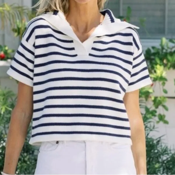 Tuckernuck Striped Claire sweater NWT - Image 2