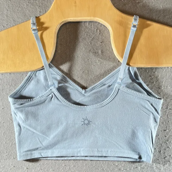 854 | OFFLINE by Aerie‎ OG Original Recharge Crop Top Light Blue Womens S - Image 2