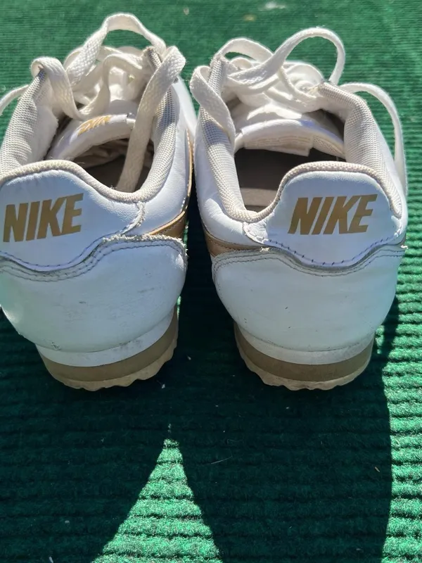 Nike Wmns Classic Cortez 'White Metallic Gold' Women’s Size 8 - Image 5