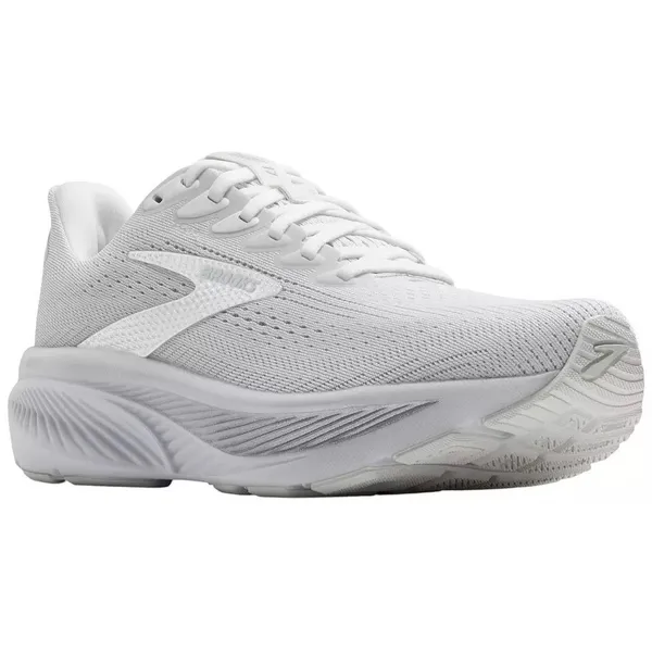 Brooks Women's Ghost 17 Running Shoes White White Grey Size 6.5 NWB No Lid - Image 9
