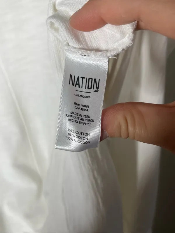 Nation LTD Phoebe Sleeveless A Line Mini Dress in Optic White - Image 8