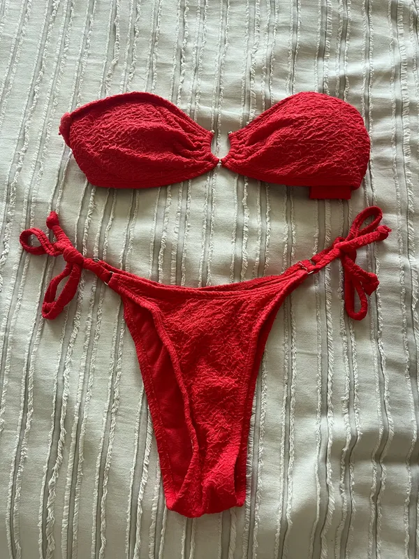Red Bikini Shein Set - Image 2