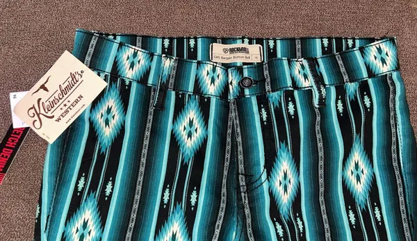 Kleinschmidts Patterned Jeans Multiple Size 23 - Image 4