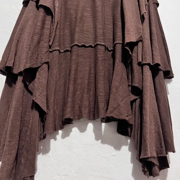Brown layered vest with a boho vibe #festivalvibes ALYX size L - Image 7