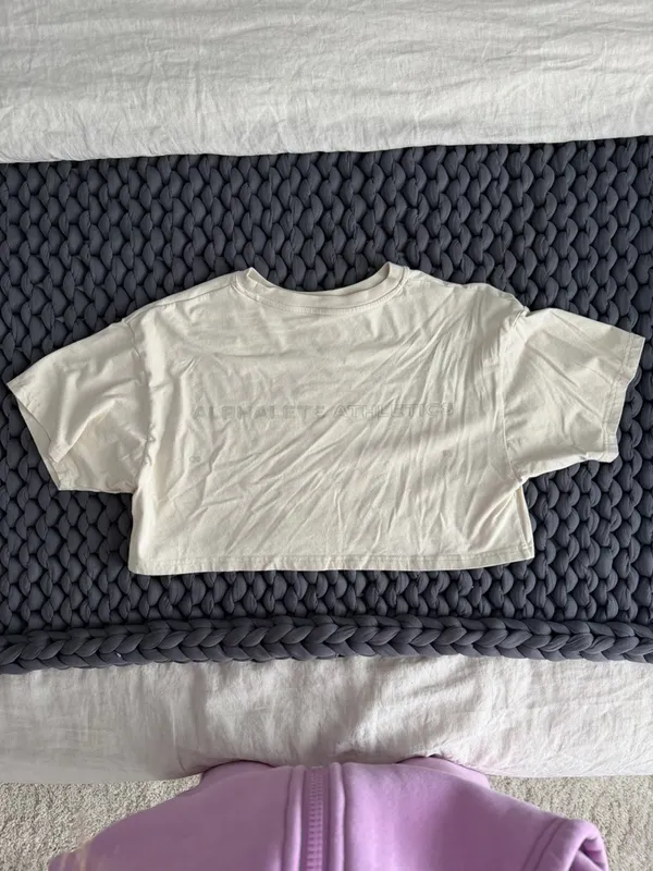 Alphalete Origin Crop Tee - Image 3