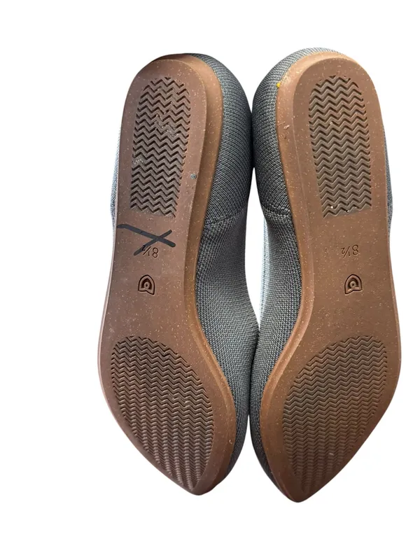 Rothy's The Point‎ Flat Gray Knit Pointed Toe Flats Size 8.5 - Image 4