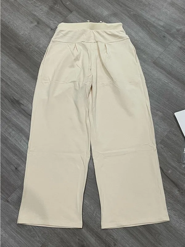 Wideleg baggy high waist sweatpants - Image 3