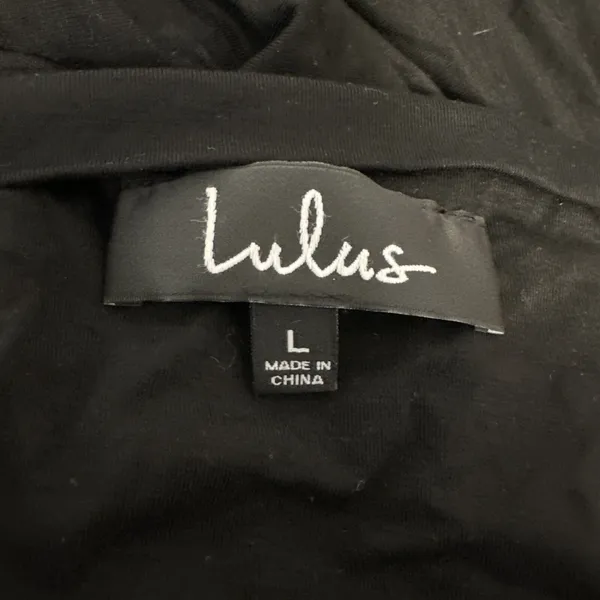 Lulus Tricks‎ of the Trade Black Maxi Dress 12 Ways to Style L Large - Image 4