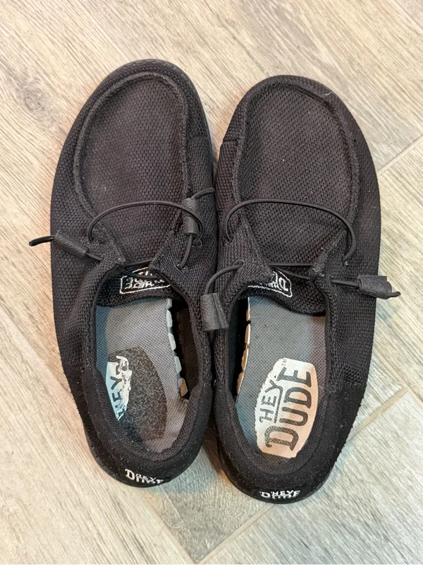 Hey Dude Wendy Funk Mono Women's 10 Black Casual Comfy Summer Slip On - Image 4