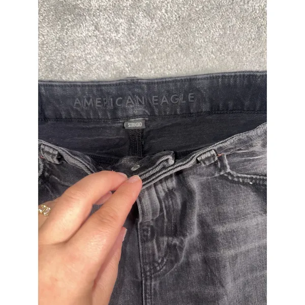 American Eagle Curvy Mom Short 0 Strigid Black - Image 3