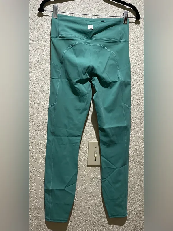 Vuori NWT Stride Leggings Basil High-Rise Pockets Size S - Image 5