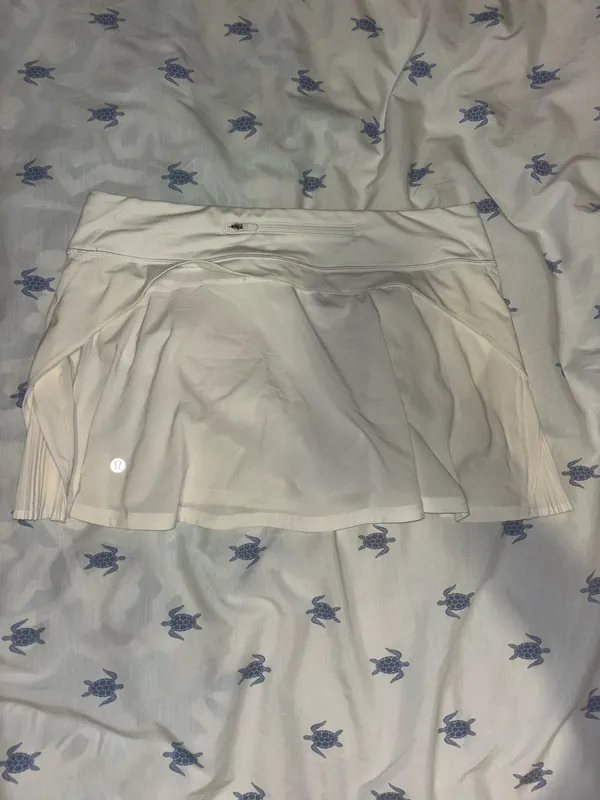 White Lululemon Skirt Tennis - Image 3