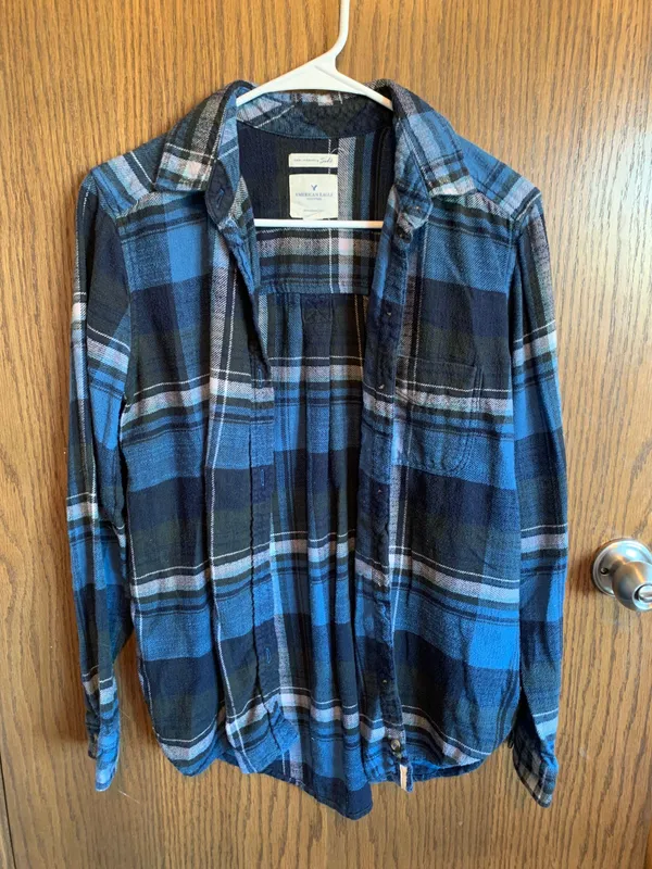 Blue And Black Flannel - Image 2