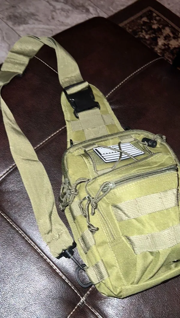 Hunter Army Carry Sling Bag. - Image 4