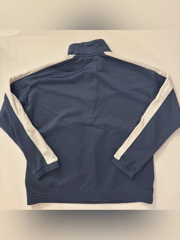 Puma Blue Half-Zip Pullover with Logo Tag - Image 6