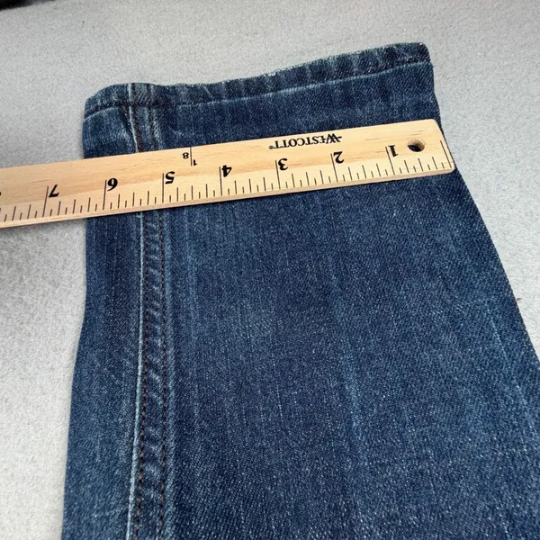 Vintage Diesel Liv Slim Low Rise Stretch Jeans Medium Wash Blue Denim W31 L34 - Image 6