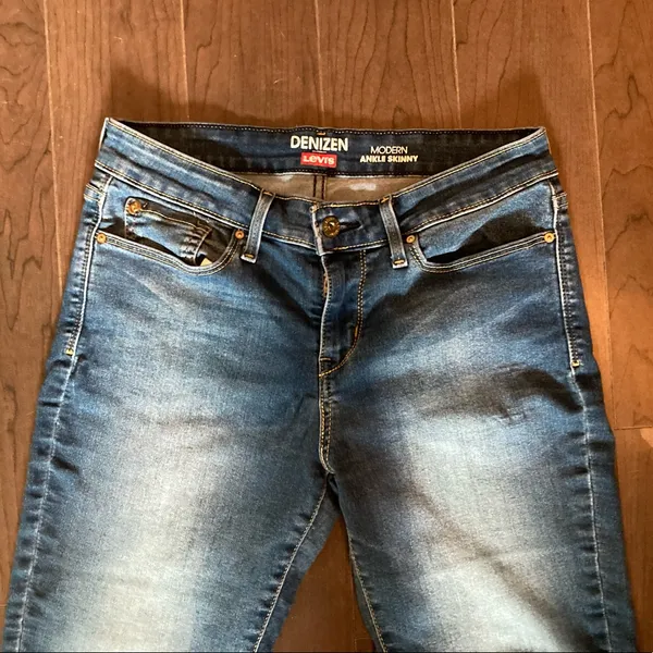Levi’s DENIZEN Modern Ankle Skinny Jeans Sz 25 - Image 2