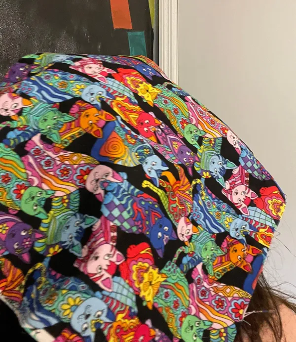 trippy cat bandana Multiple - Image 2