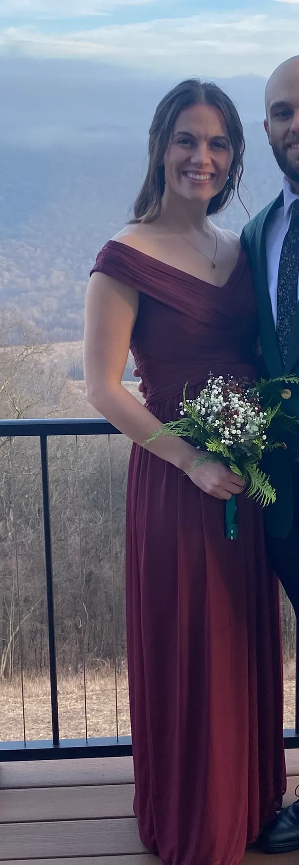 Wine Gown - Image 4