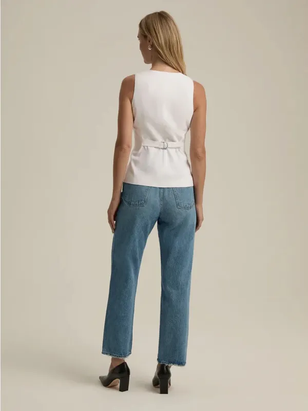 NWT‎ Favorite Daughter Otto High Rise Boyfriend Ankle Margate Womens Size 26 - Image 3