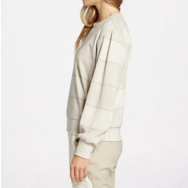 Alpine Design Relaxed Fit Crewneck Tan &‎ Cream Sweater Large - Image 12