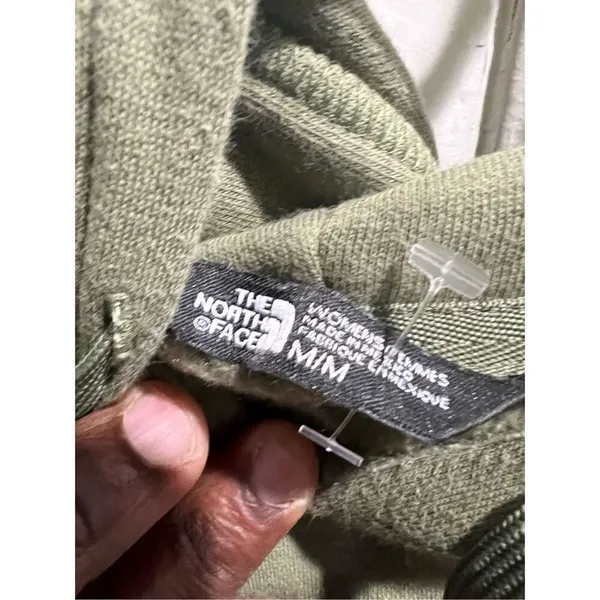 The North Face Olive Women’s Hoodie medium - Image 4