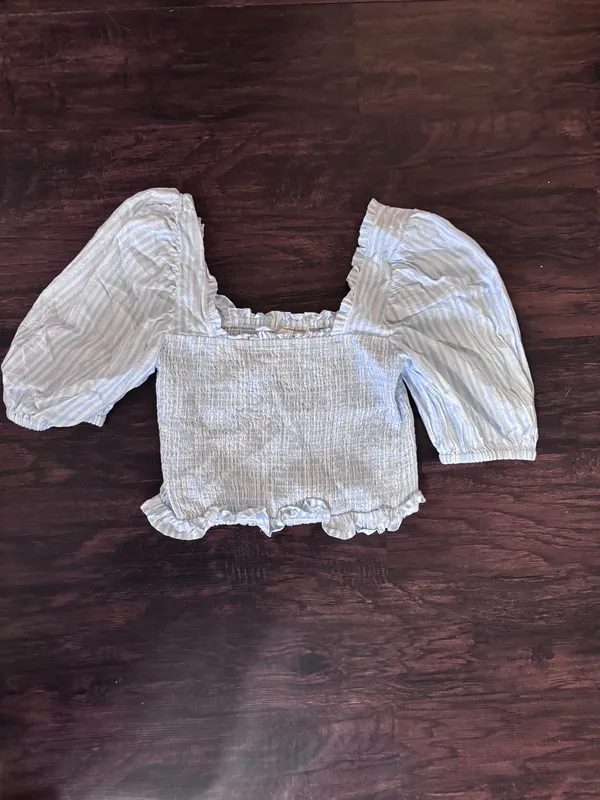 Emily McCarthy shirt Blue - Image 3