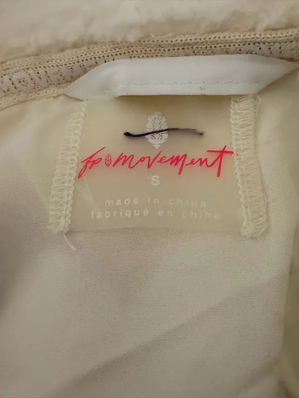 Free People Movement Dual Zip Sherpa Small - Image 4