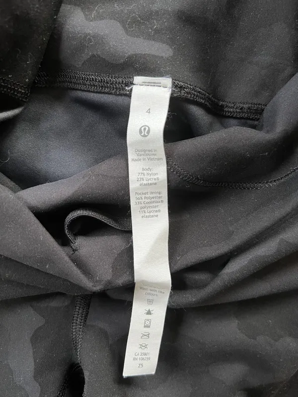 Lululemon Camo Leggings - Image 4