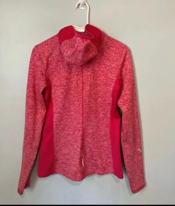 Brooks Equilibrium Thermal/Running Jacket full zip Hoodie pink Small #1100 - Image 5