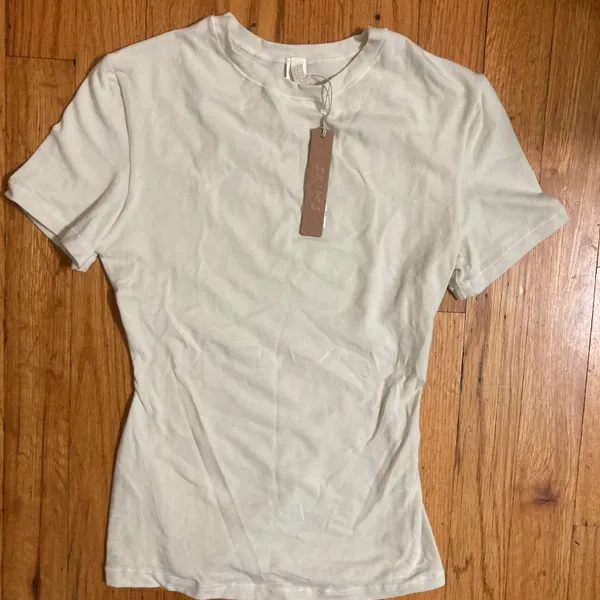 SKIMS Cotton Jersey T-Shirt XS - Image 2