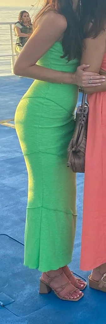 Princess Polly Neon Green knit maxi dress - Image 3