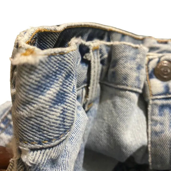 Vintage Gitano High Rise Tapered Leg Light Wash Jeans 30" waist - Image 6